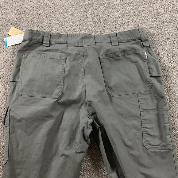 NWT Duluth Trading Co Flex Fire Hose Cargo Pants 44x30 Fits 43x28 Gunmetal Gray - Picture 4 of 14